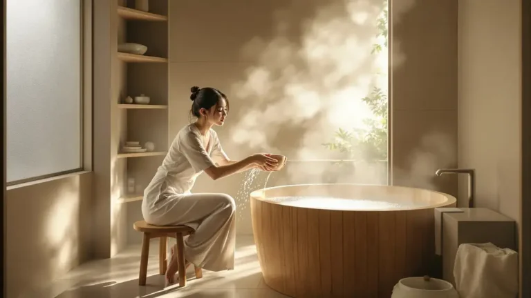 Japanse badkamer een trend die onze interieurs herdefinieert en de inloopdouche naar de achtergrond verdringt