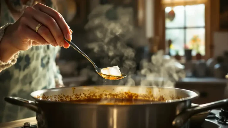Het ijstrucje van oma: eenvoudig vet uit sauzen verwijderen