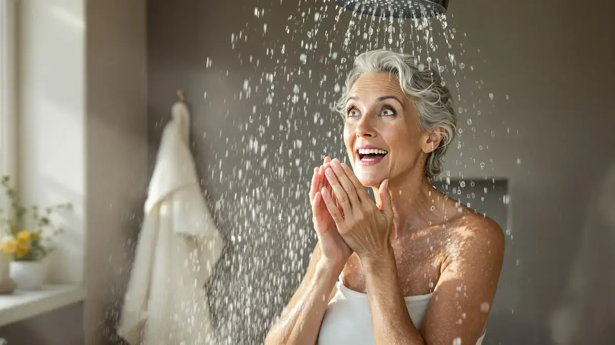 De voordelen van koud douchen worden onderschat vooral na 60 jaar en kunnen uw dagelijks leven veranderen