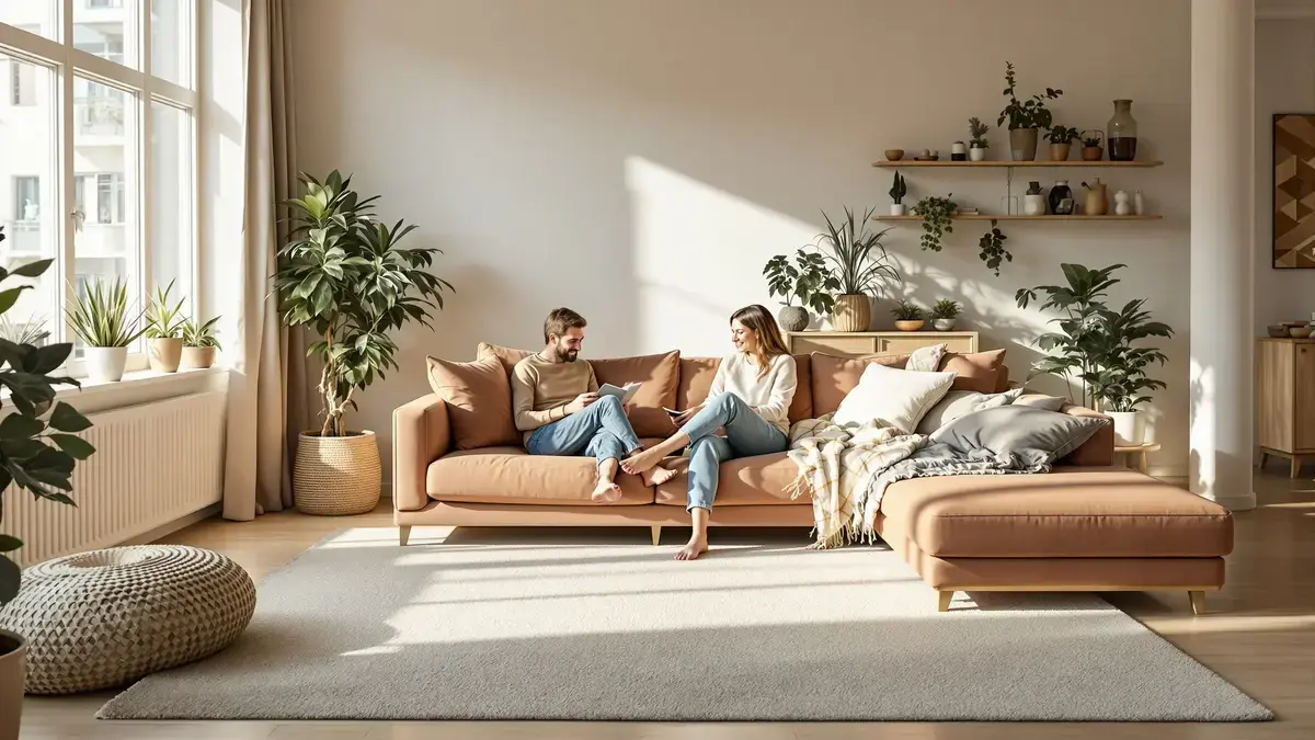 De bank tegen de muur plaatsen is een veelgemaakte fout die de harmonie van de woonkamer verstoort volgens experts