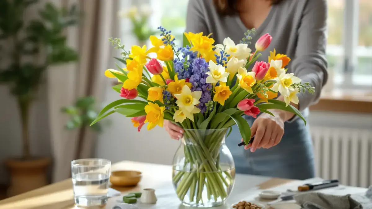 Met deze methode blijft een boeket lentebollen langer vers zonder extra moeite