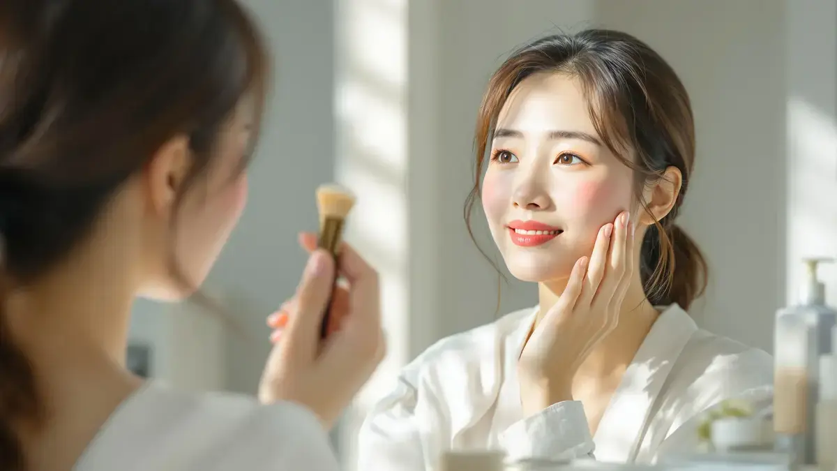 Met deze Japanse methode om blush aan te brengen zie je er subtiel jonger uit