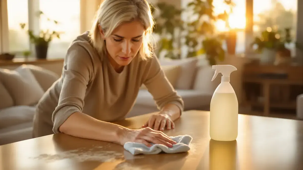 Deskundigen waarschuwen het gebruik van deze plantaardige olie op uw meubels kan stof vasthouden en allergieën bevorderen een vaak onderschat risico
