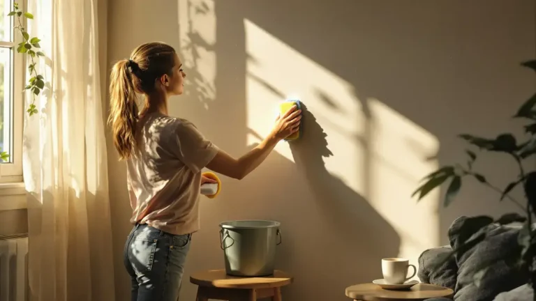 In uw muren schuilt onverwachte vuiligheid die u alleen met deze methode kunt verwijderen zonder ze te beschadigen