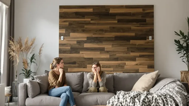 Deze wandpanelen trend is razend populair maar kan thuis voor grote spijt zorgen