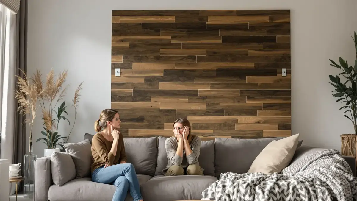 Deze wandpanelen trend is razend populair maar kan thuis voor grote spijt zorgen